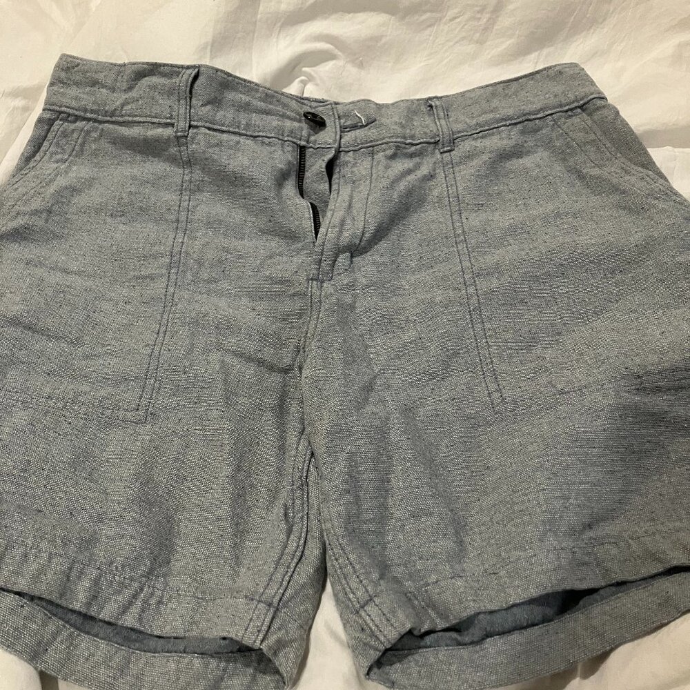 Trail Short in Soft Faded Denim